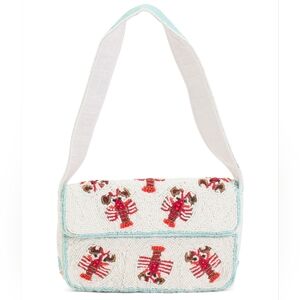 ❤️🔹️Sol And Mer🔹️  viral Handcrafted Beaded Lobster Design Shoulder Bag